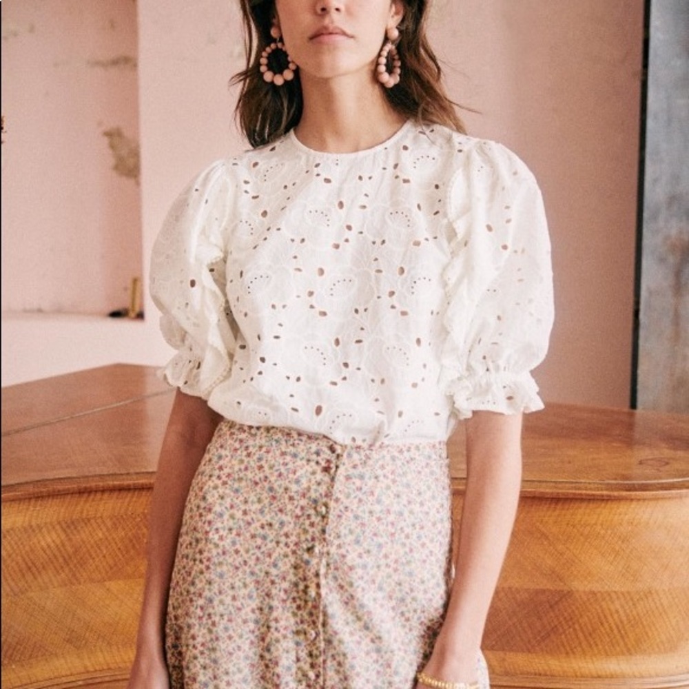 Sezane Yaelle blouse